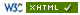 w3c valid xhtml